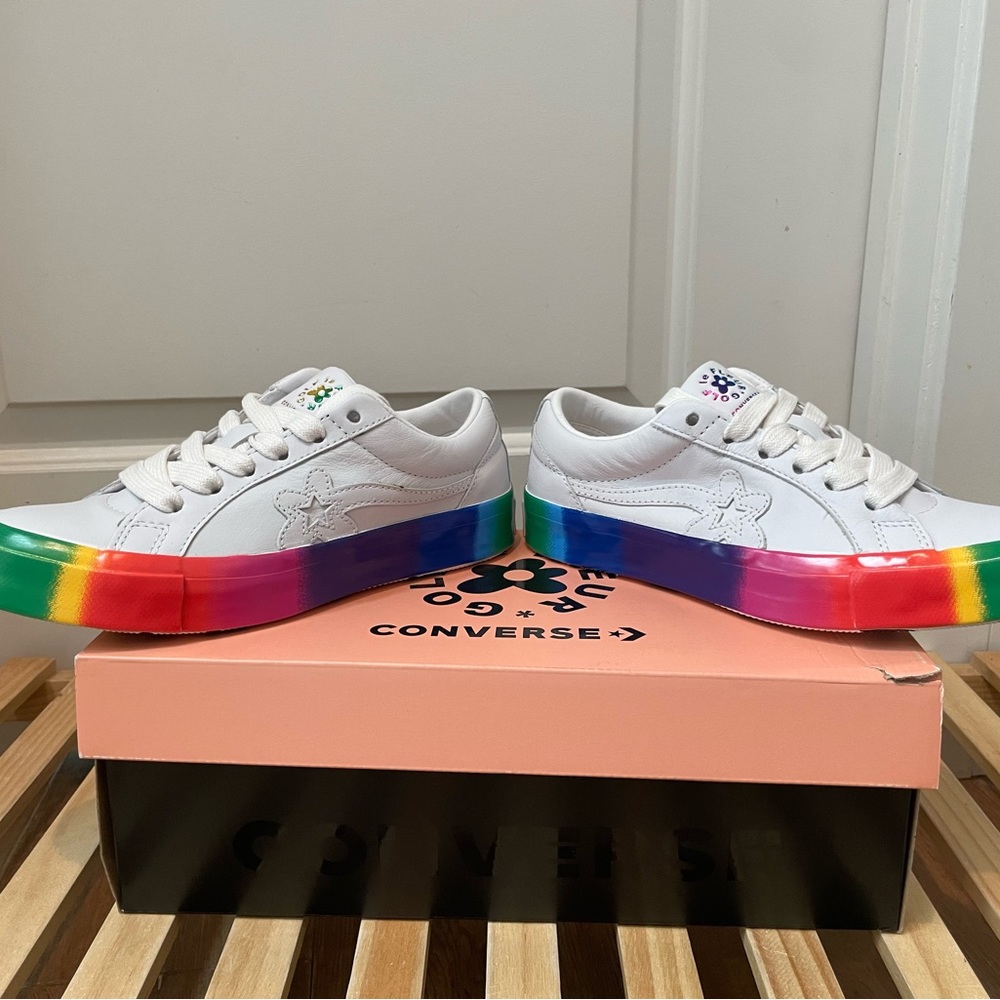 Golf Le Fleur x One Star Ox
'Rainbow' NWT — women’s 6.5/men’s 4.5
